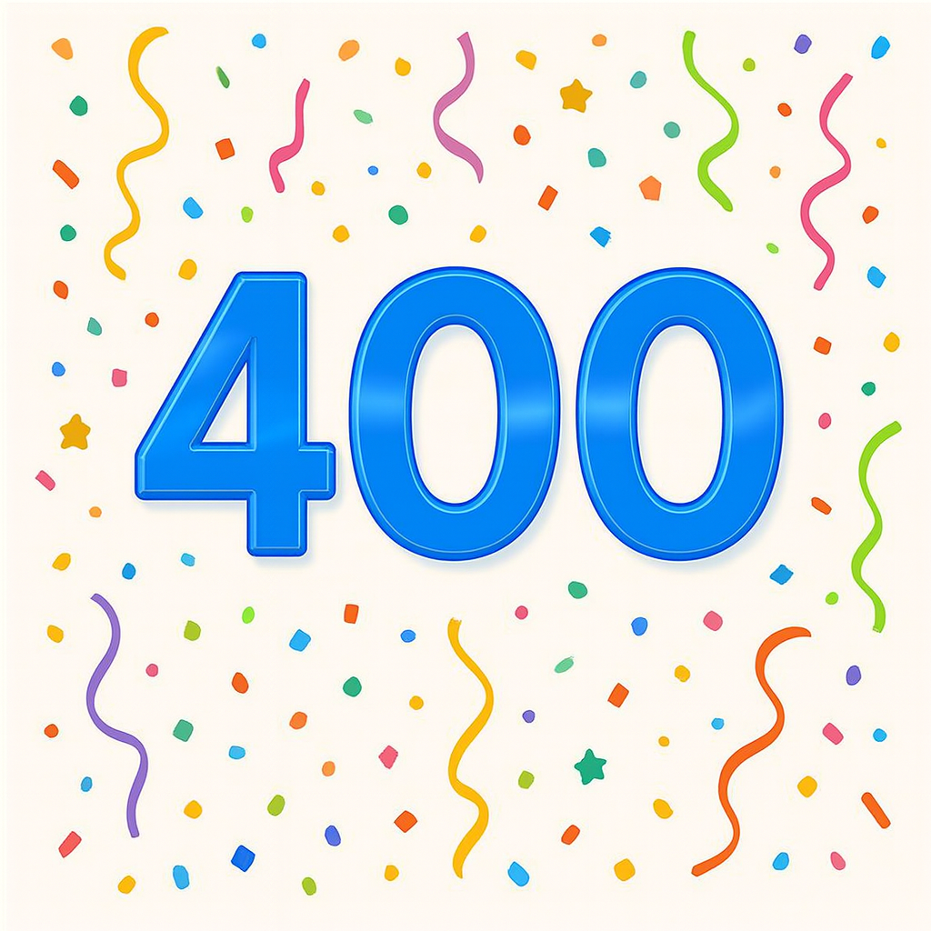 400 PARTICIPANTS!