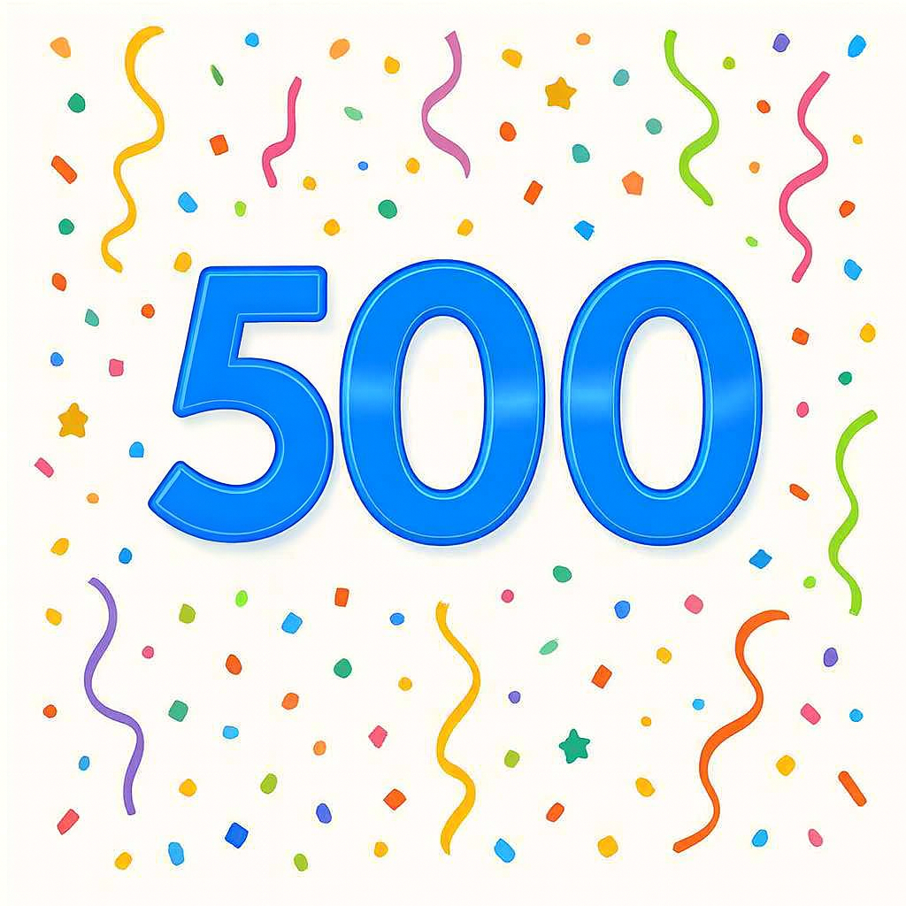 500 PARTICIPANTS!