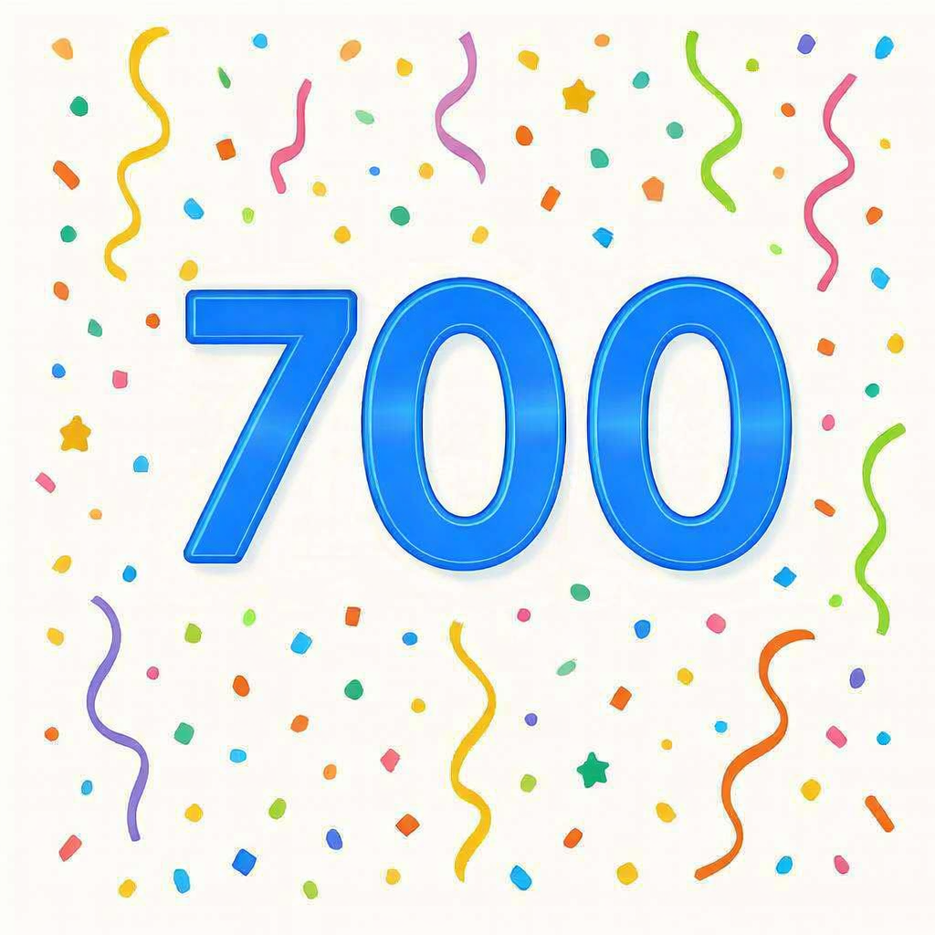 700 PARTICIPANTS!